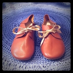 Real Leather Flats